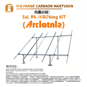 Kit de fixation de panneaux solaires pour système de toiture en tuiles de 19 kW, en alliage d'aluminium anodisé - Product Image 2