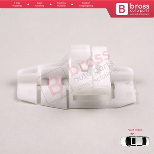 Clips de Reparación para Elevalunas, Puerta Delantera Derecha, para Scenic MK2 JM0/1, Modus F/JP0, C3 MK1 FC FN, Xsara N2 N0, 8200118775, BWR152 - Product Image 4