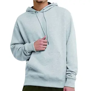 OEM 디자인 후드 남성 스웨터 100% 면 양털 맞춤 제작 로고 후드 겨울 착용 통기성 캐주얼웨어