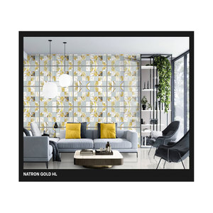 Estilo moderno 600*1200mm Calacatta Fish Maw Azulejos de porcelana dorada Paredes y suelos de baño de cerámica - Product Image 5