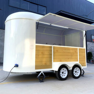 Remolque de Comida Vintage de Aluminio y Fibra de Vidrio de 300x200cm con Set Básico para Venta Ambulante al Aire Libre - Product Image 5