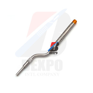 Implants Sinus Lift Ostéotomes Poussoir d'os dentaire Concave Angled Instruments chirurgicaux Manuel - Product Image 1