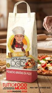 Farine de blé raffinée DEM Kulpin, riche en protéines, pour pizza, sac de 5 kg, farine tout usage, qualité standard - Product Image 4