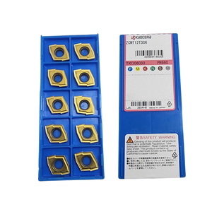 Insertos de perforación de carburo ZCMT12T306 PR660 de alto rendimiento para torneado de almacenamiento recubierto de oro para estuche de calidad japonesa - Product Image 2