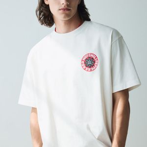 Alta calidad al por mayor en blanco Color liso logotipo personalizado cómodo cuello redondo 100% algodón para hombres - Product Image 5