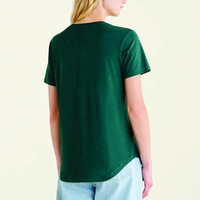 T-shirts décontractés d'été pour femmes de qualité supérieure, col rond, manches courtes, couleurs et tailles personnalisées, tissu respirant en coton/bambou, séchage rapide