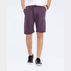 Pantalones Cortos de Hombre de Alta Calidad, 100% Algodón, Cintura Elástica con Cordón, Personalizables, Color Sólido, Largo hasta la Rodilla, Transpirables, de Secado Rápido, Estilo Urbano - Product Image 5