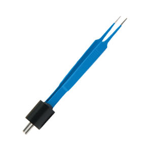 Pinzas Bipolares McPherson Eléctricas Rectas, Aisladas, Reutilizables, Antiadherentes, con Recubrimiento Electrolítico, para Cirugía y Joyería - Product Image 1