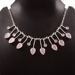 Venta Cristiana Religiosa Tibetana Plata Latón Perla Gargantilla Collar Joyería de Mujer Proveedor - Product Image 1