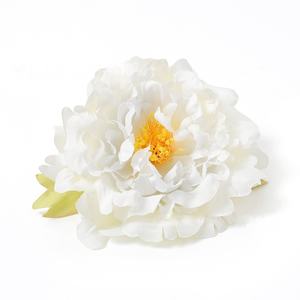 Luckygoods HT253349 Fleur de pivoine artificielle de style ancien faite à la main, fleurs artificielles pour la décoration de mariage, Noël et Nouvel An - Product Image 6