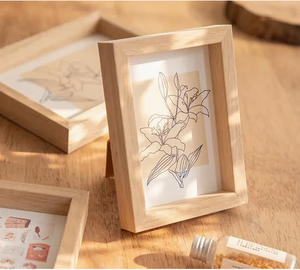 Cadre photo en bois, cadre photo classique en bois - Product Image 2