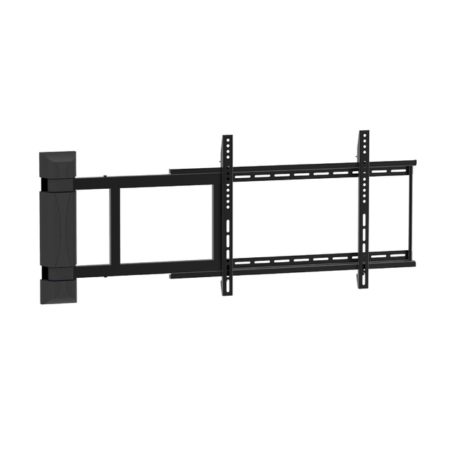 CHARMOUNT Universal Motorized Electric TV Wall Mount Swivel Smart Electric TV Wall Mount Motorized Swing Arm TV Mount