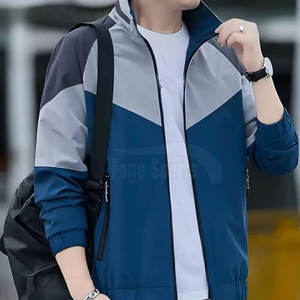 Custom Logo Design <b>Men</b> Satin <b>Jackets</b> Lightweight <b>Men</b> Satin <b>Jackets</b> Breathable <b>Men</b> Satin <b>Jackets</b> - Product Image 3