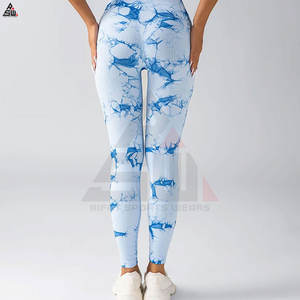 Breathable Winter Women Legging Mid Waist Digital Printed <b>Bamboo</b> <b>Fiber</b> Yoga Gym Fitness Wear High Quality - Product Image 6