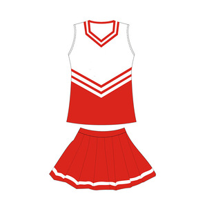 Uniforme de sublimation de pom-pom girl personnalisé jeunes filles personnalisé femmes vêtements de sport confortables meilleur uniforme de pom-pom girl - Product Image 4