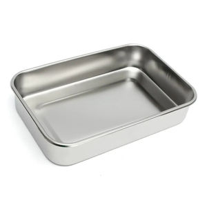 ถาดรองภาชนะสเตนเลสเครื่องมือผ่าตัดเครื่องมือทันตกรรม - Product Image 3