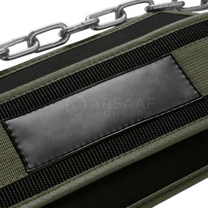 Professional Heavy Duty Neoprene Dip <b>Belt</b> with Adjustable Strap and Anti-Slip for <b>Weight</b> <b>Training</b> & Fitness Strength - Product Image 2