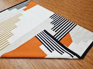 Alfombra de algodón tejida a mano de estilo marroquí moderno con mechones y lavable para decoración del hogar para sala de estar dormitorio comedor - Product Image 2