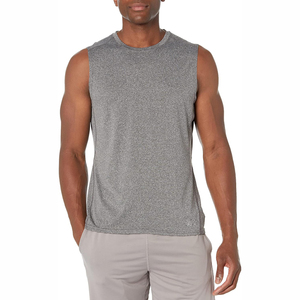 Débardeur décontracté en coton pour homme, respirant, séchage rapide, écologique, tricoté, pour la gym et les entraînements - Product Image 4