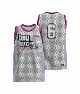 Nouveaux maillots de basket-ball personnalisés 2024, uniformes de sublimation, maillots en gros, design d'équipe, ensemble respirant - Product Image 4