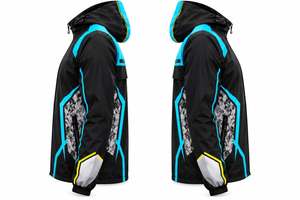 Chaqueta de Motocicleta para Hombre, Invierno, Impresión por Sublimación, Ligera, Impermeable, con Capucha, Ropa Exterior para Motociclismo, Transpirable, Resistente al Viento, para Carreras - Product Image 3
