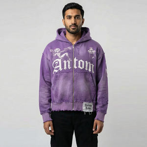 Ventes en gros de sweats à capuche pour hommes avec logo personnalisé, sweats à capuche pour hommes grande taille, sweats à capuche pour hommes à bas prix, service OEM - Product Image 4