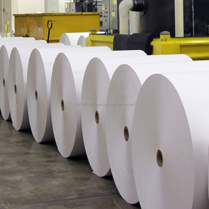 45 Gsm 48 Gsm 52 Gsm <b>Greaseproof</b> Newsprint <b>Paper</b> Rolls Double-Sided Coated for Promotion Newspaper Print Sheets - Product Image 1