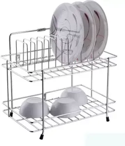 Kitchen Use Stainless Steel Kitchen <b>Plate</b> Stand <b>Rack</b> Top Selling <b>Rack</b> at Affordable Cheap Wholesale Price Elegant <b>for</b> Home - Product Image 2