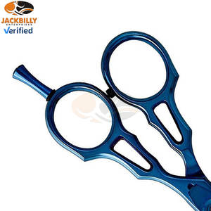 Ciseaux de coiffure professionnels pour salon, pour droitiers, 28 dents, couleur personnalisée, manche en acier inoxydable, accessoires de coiffure pour salon de coiffure - Product Image 5