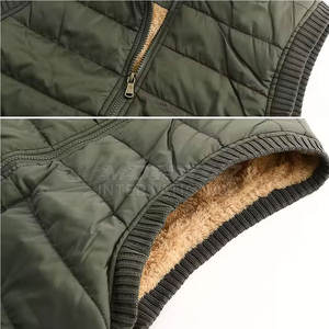 Chaleco calentador de cuerpo para hombre, calentador de cuerpo aislado, chaleco personalizado para hombre, elegante sin mangas - Product Image 4