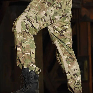Pantalones de Caza de Camuflaje para Hombre, Impermeables, Resistentes al Viento, Transpirables, Ligeros, con Botones, para Invierno, Personalizados con Estampado Activo, Venta al Por Mayor - Product Image 3