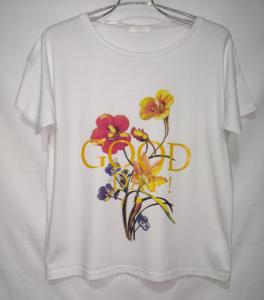 Camiseta ajustada regular personalizada de algodón 100% para mujer, ropa de verano, camisetas personalizadas de algodón para mujer - Product Image 4