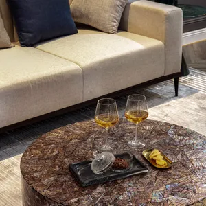 Chất Lượng Cao Sang Trọng Châu Âu Phong Cách Hiện Đại Lau <span class=keywords><strong>Inlay</strong></span> Bàn Cà Phê Mẹ Của Ngọc Trai Bàn Cà Phê Lau <span class=keywords><strong>Handmade</strong></span> Trong Việt Nam - Product Image 4