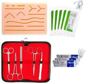 Kit de práctica de sutura Ariston para estudiantes de medicina para estudiantes de enfermería veterinaria Kits de puntadas quirúrgicas Kit de sutura Instrumento médico - Product Image 6