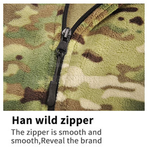 Chaquetas Tácticas de Camuflaje Transpirables LEADER SPORTS - Softshell Impermeable, Color/Talla/Logotipo Personalizables, Diseños Personalizados - Product Image 3