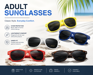 Lunettes de soleil polarisées pour adultes Lion Wholesale UV400 à monture intégrale, protection UV, lot de 50 - Product Image 3