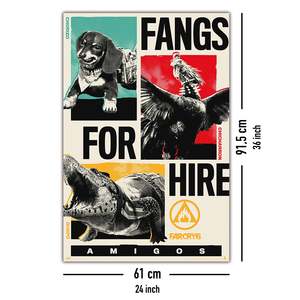 Far Cry 6 <b>Poster</b> Design Fangs for Hire - Product Image 4