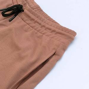 Pantalones cortos OEM con estampado de bordado y diseño de logotipo personalizado para ropa de hombre de talla grande, pantalones cortos transpirables de algodón para hombre 2025 - Product Image 3