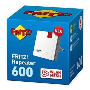 Fritz Repeater 600 Mesh Single Band 2.4GHz <b>WiFi</b> 4 Home Network Extender - Product Image 2