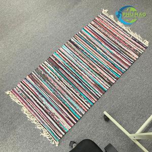 สินค้าขายดีพรมปูพื้นเพิ่มพื้นที่ของคุณด้วยพรมเศษผ้าทำด้วยมือจากเวียดนาม - Product Image 6