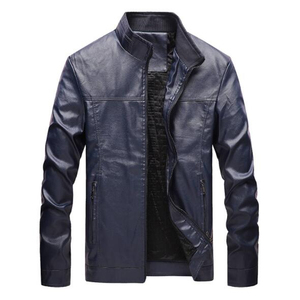 Venta superior Hombres Chaqueta de cuero Venta al por mayor Chaquetas de cuero para hombres - Product Image 4