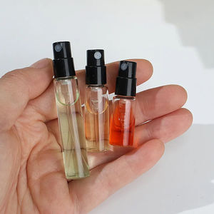 Bouteille vide en verre de parfum avec pompe de pulvérisation en plastique pour testeur échantillon 2ml 3ml 5ml 10ml Mini petite recharge Flacons d'atomiseur portable - Product Image 1