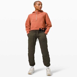 Nuevo estilo para mujer, chaqueta de chándal atlética ajustada con cremallera completa, entrenamiento ligero con capucha y bolsillos, patrón sólido - Product Image 5