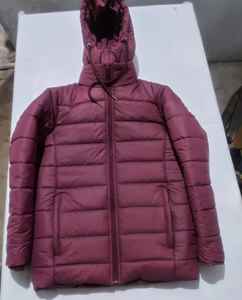 Veste polaire personnalisée unisexe de haute qualité, col montant style vintage, logo personnalisé brodé en toile pour l'hiver - Product Image 3