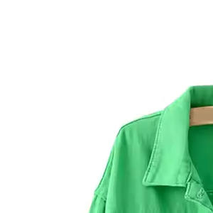 Veste en jean pour hommes confortable de couleur unie 100% coton vêtements décontractés pour l'hiver Streetwear avec logo avant et poches - Product Image 5