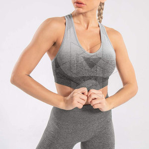 Nuevo diseño, logotipo personalizado, conjunto de Yoga para mujer, conjunto de Yoga de secado rápido para mujer, conjunto de Yoga transpirable de alta calidad para mujer - Product Image 5