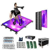 Interaction du capteur Capteur intégré Piste de danse P2.9 P3.91 P4.81 Affichage LED Carrelage de scène 500x1000mm Écran de piste de danse à LED