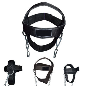 สายรัดศีรษะสำหรับยกน้ำหนักแบบสั่งทำพิเศษ ทนทาน เสริมเหล็ก วัสดุผ้าฝ้าย/โพลีเอสเตอร์  รับทำโลโก้ตามสั่ง ใช้ได้ทั้งชายและหญิง - Product Image 5