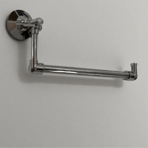 Elegante soporte de papel higiénico de metal con grabado de latón adornado artesanal Diseñado para interiores decorativos - Product Image 5