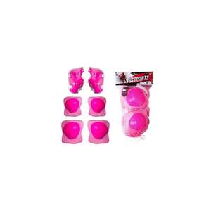 Ensemble de protections pour les genoux et les coudes pour enfants F-Sports, 5 ans et plus, couleur corne, fabriqué en TR - Product Image 1